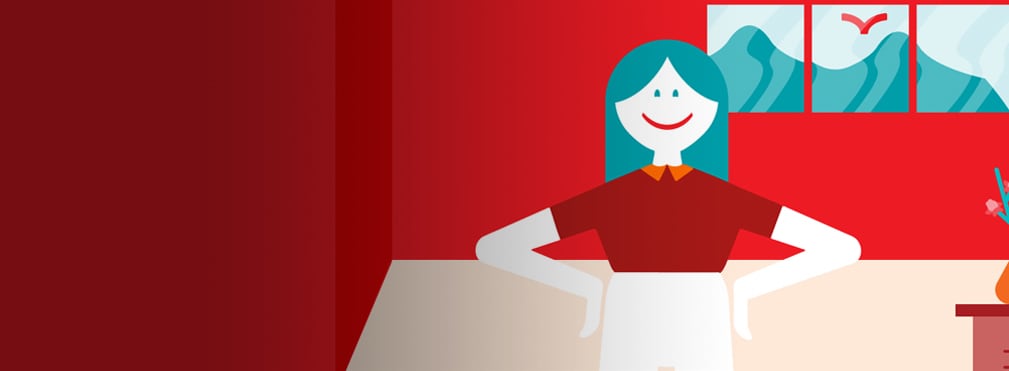 femeie cu mâinile în șolduri